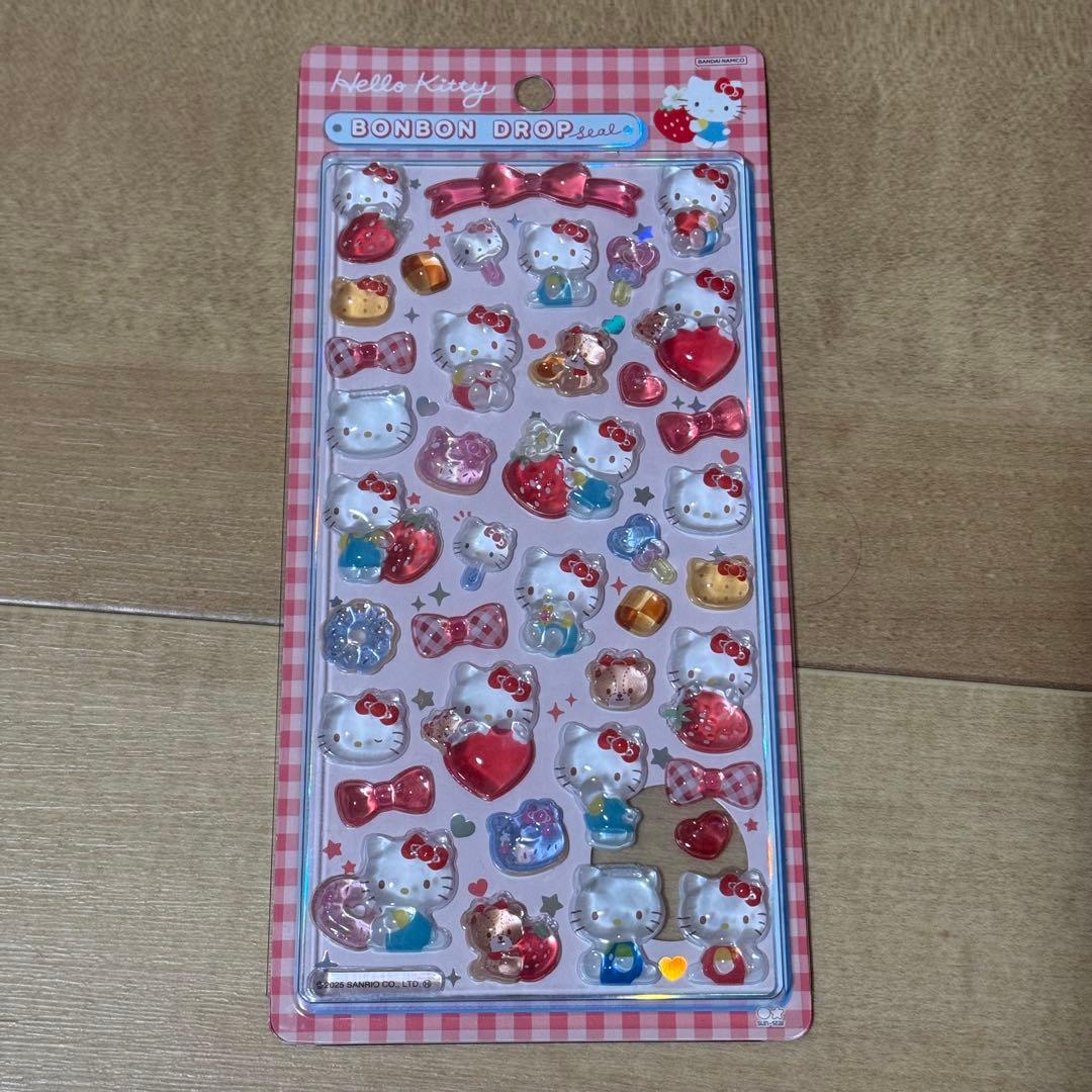 ボンボンドロップシール サンリオ 正規品 8枚 コンプ
