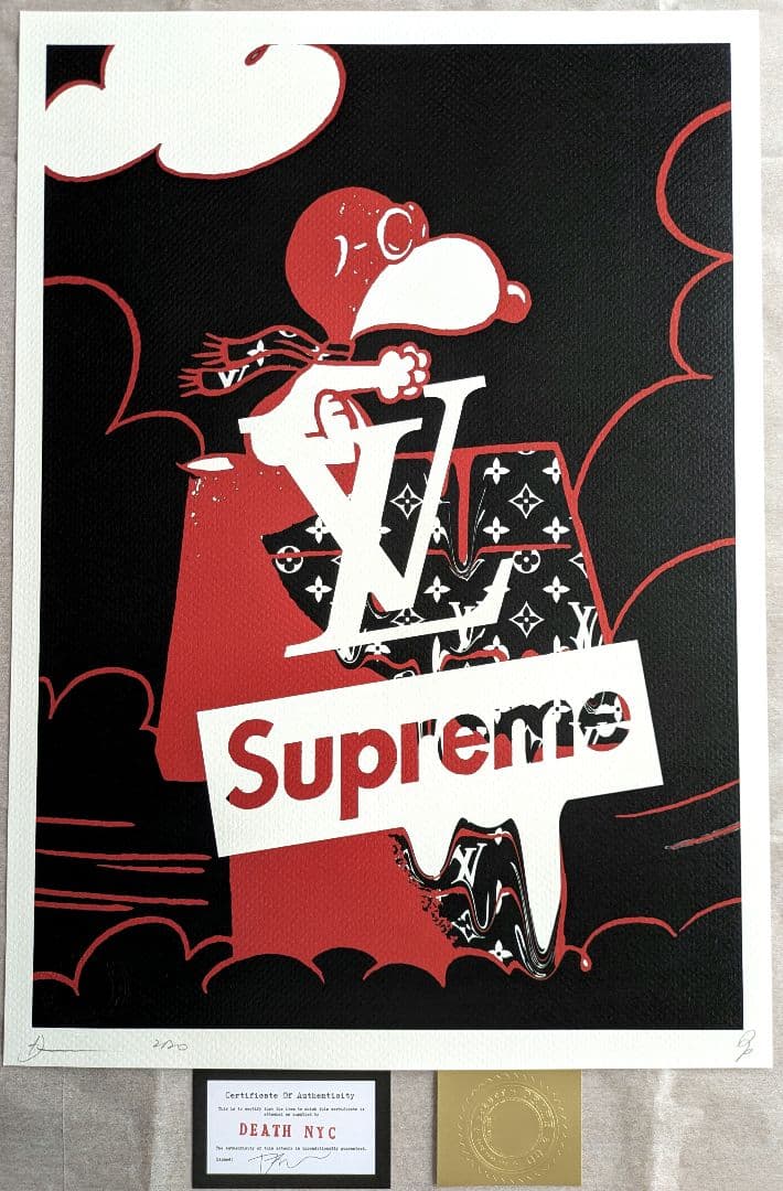 【takahashi】額装３点セット【DEATH NYC】