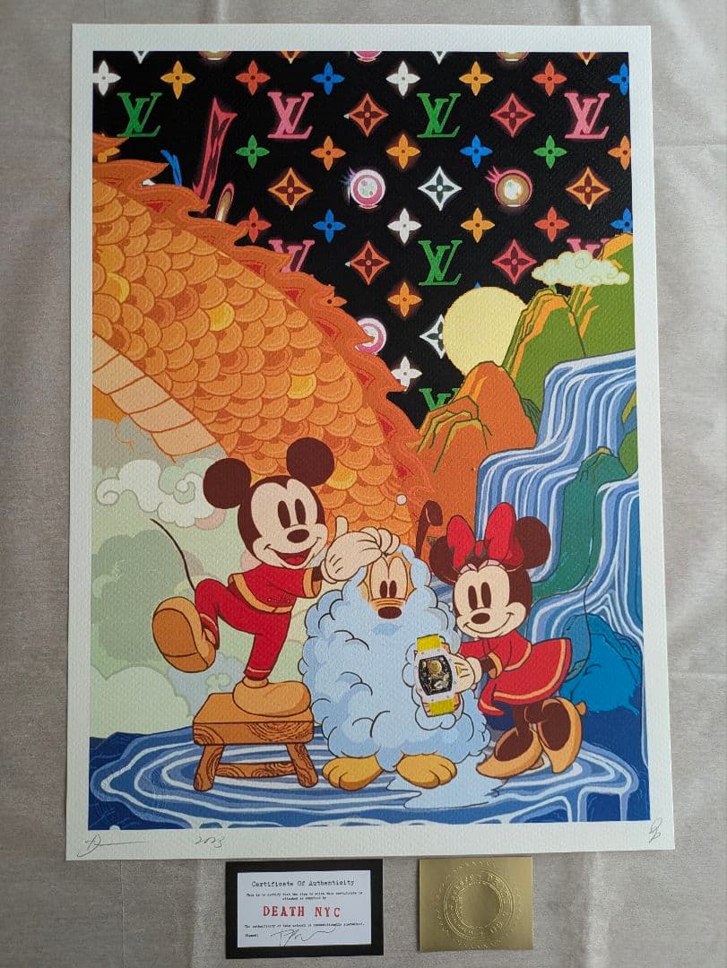 【takahashi】額装３点セット【DEATH NYC】