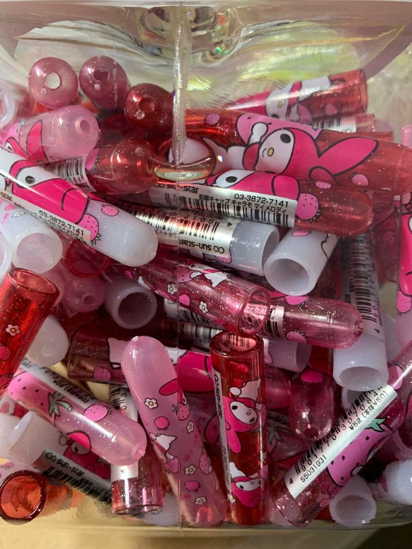 新品未使用　マイメロディ　えんぴつキャップ　160個入り　1箱　レトロ