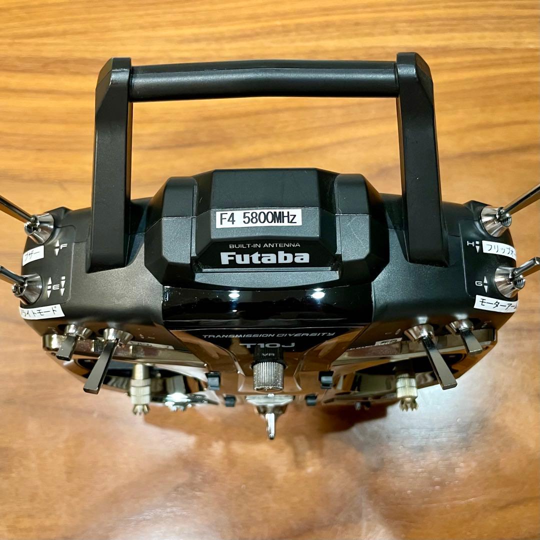 【外使用無/美品】 Futaba T10J 10チャンネル R/C送信機