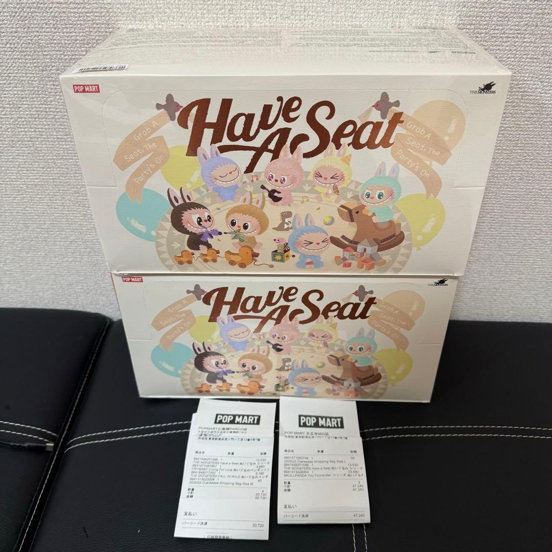 POPMART ラブブ ハブアシート have a seat アソート　ボックス