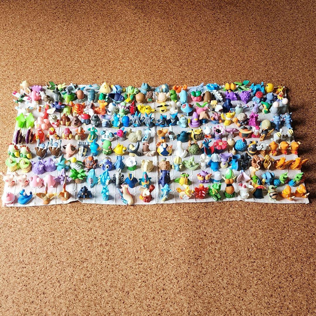 ポケモン 指人形 197体 ソフビ フィギュア 初期 大量 まとめ売り