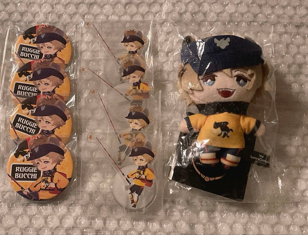 ツイステ ツイステ展 ラギー ぬいぐるみ アクスタ 缶バッジ まとめ