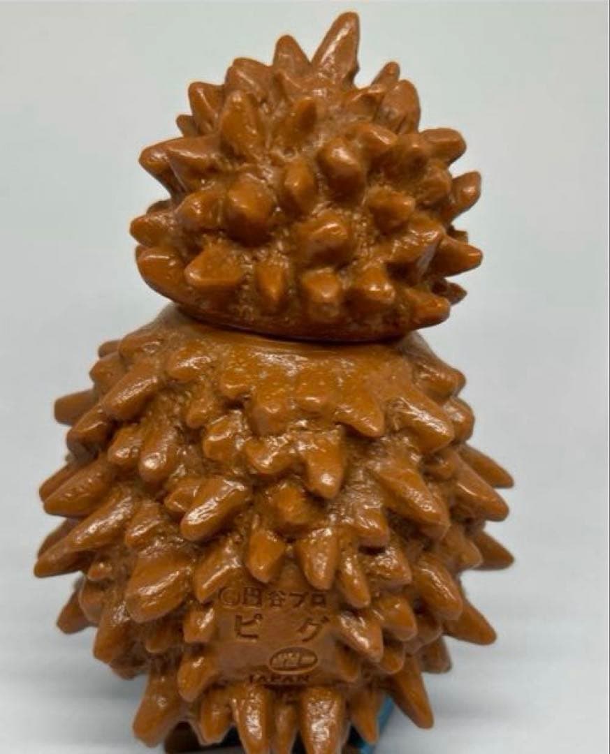 ポピー　ソフビ　ピグ　レトロ　キングザウルス