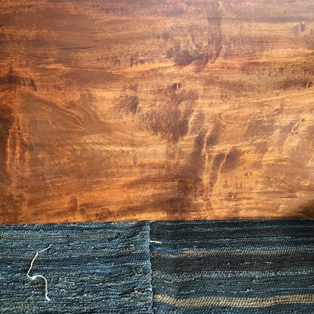 アンティーク軽井沢彫り　櫻 花台　家具　収納