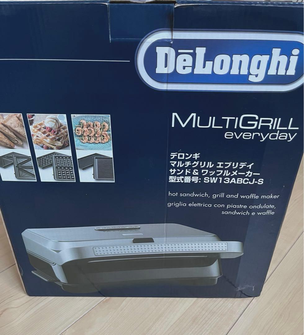 De'Longhi マルチグリル エブリデイ ホットサンド & ワッフルメーカー