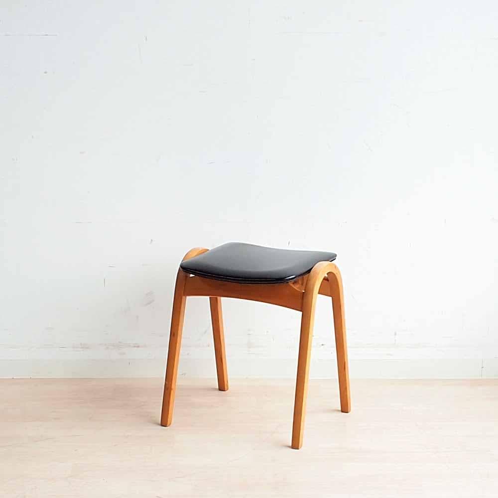 70s 80s 秋田木工 剣持勇 スツール 椅子 ヴィンテージ ZR23719