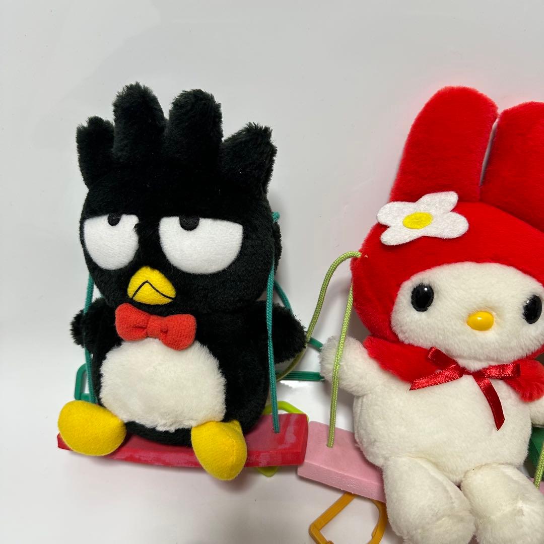 【極希少】Sanrio ぬいぐるみまとめ売り　キティ　ばつ丸くん　ブランコ
