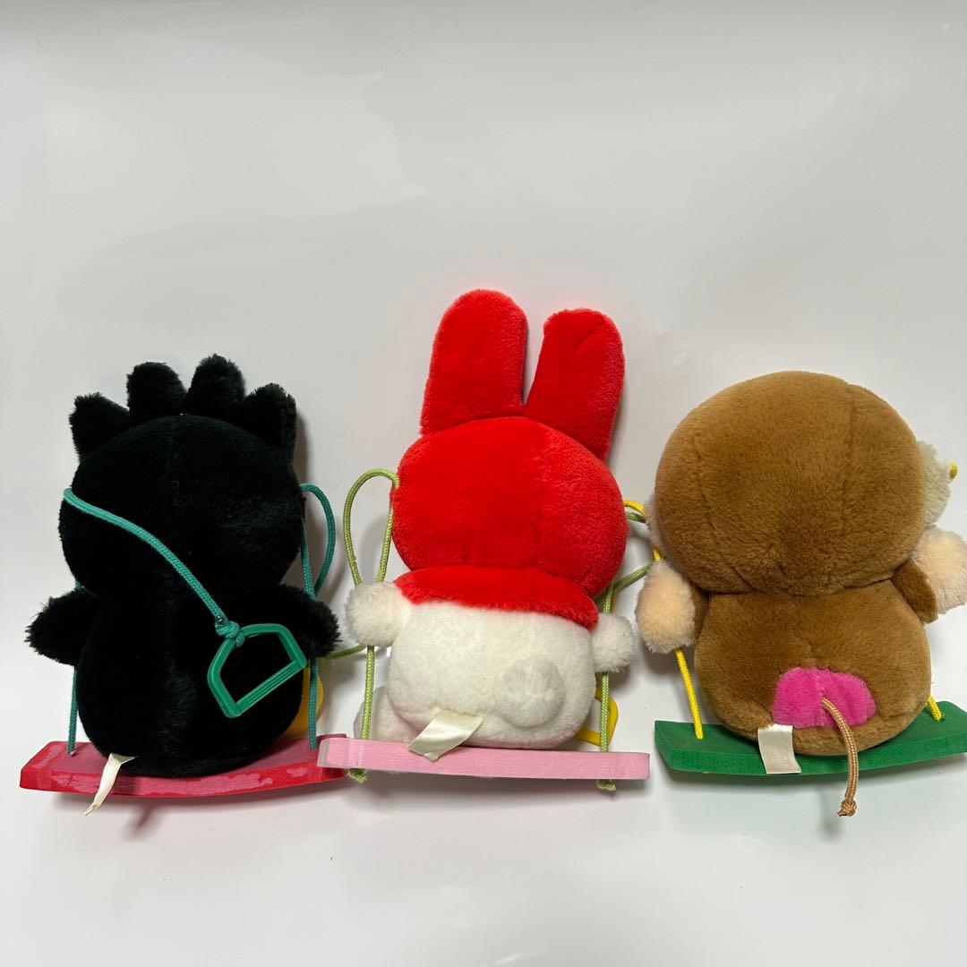 【極希少】Sanrio ぬいぐるみまとめ売り　キティ　ばつ丸くん　ブランコ