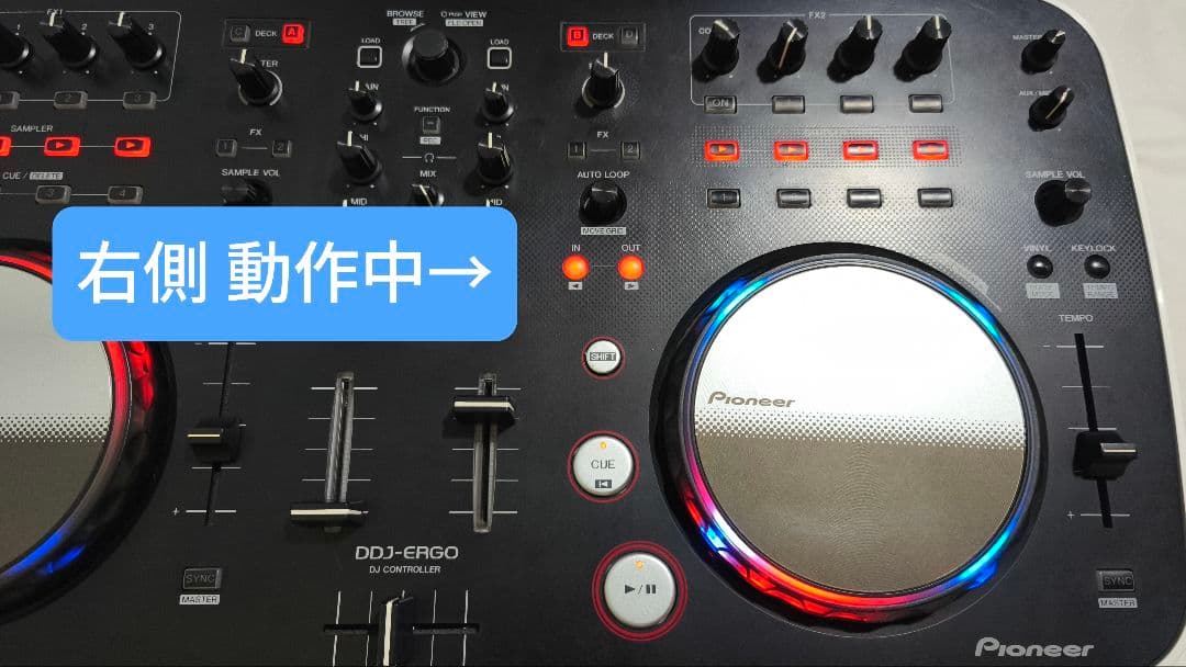 中古 Pioneer DDJ-ERGO DJコントローラー