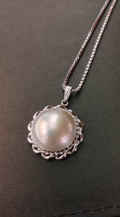 大きいマベパール❇️ペンダントチャーム❇️