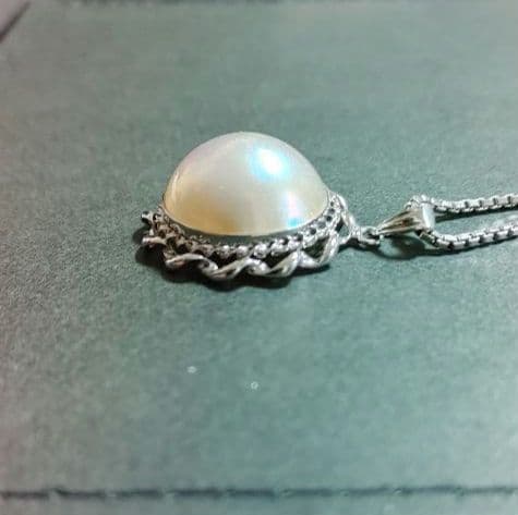 大きいマベパール❇️ペンダントチャーム❇️