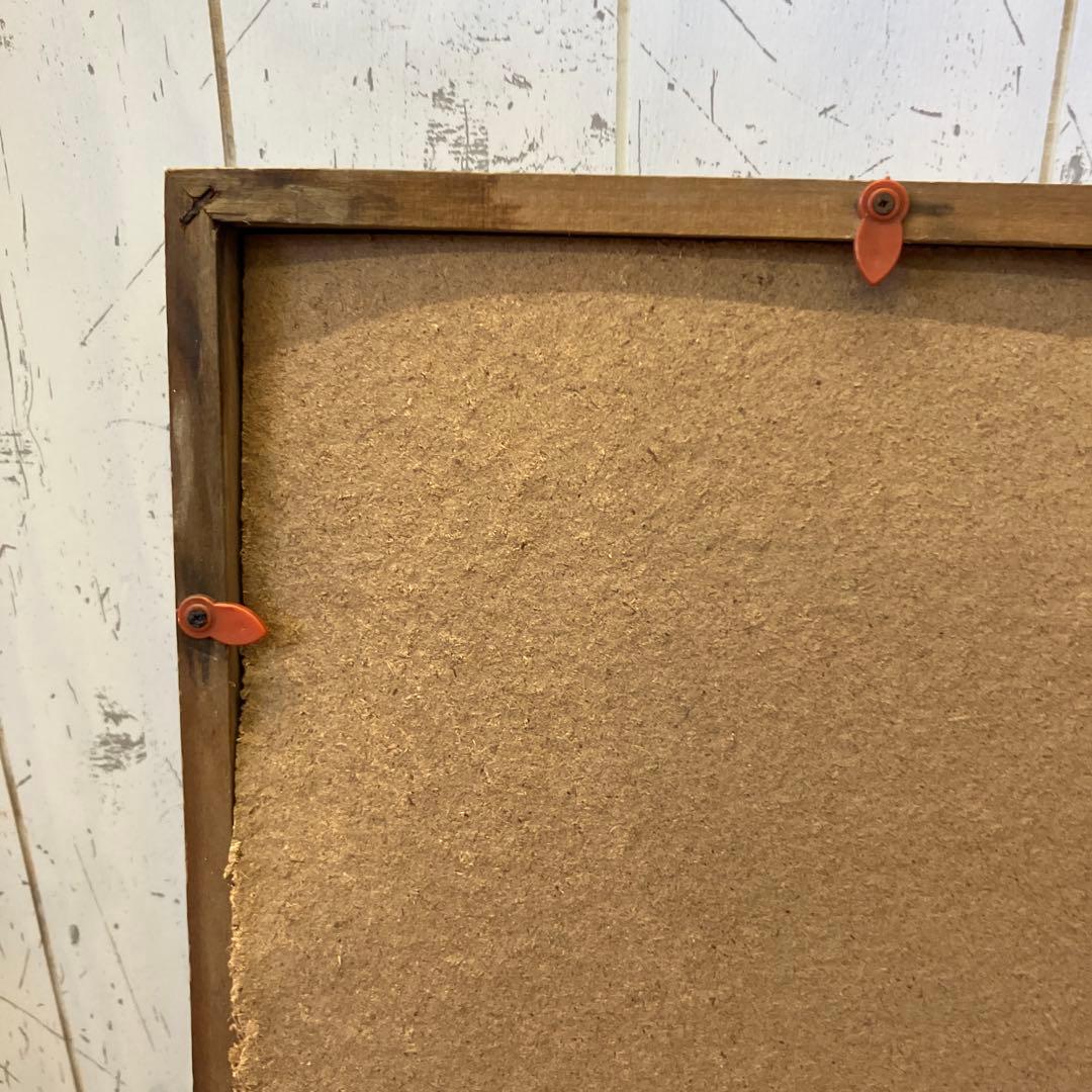 昭和レトロ 油絵 絵画 日本画 立体画 富士山 赤富士 夕焼け 夕日 アート