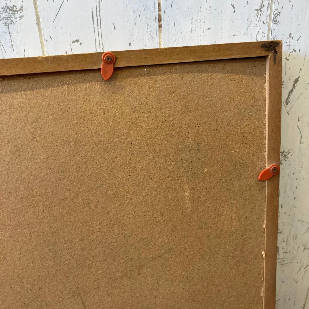 昭和レトロ 油絵 絵画 日本画 立体画 富士山 赤富士 夕焼け 夕日 アート