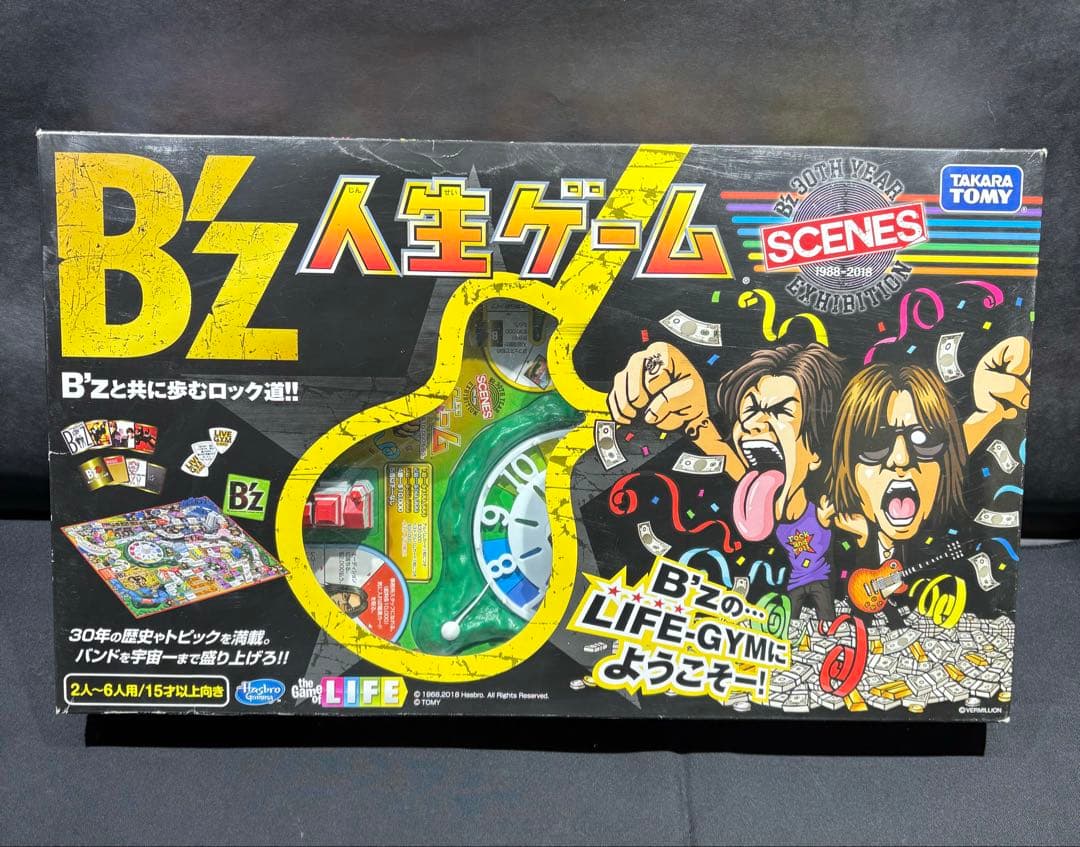 B’z 30周年 人生ゲーム 未開封 現状ジャンク品