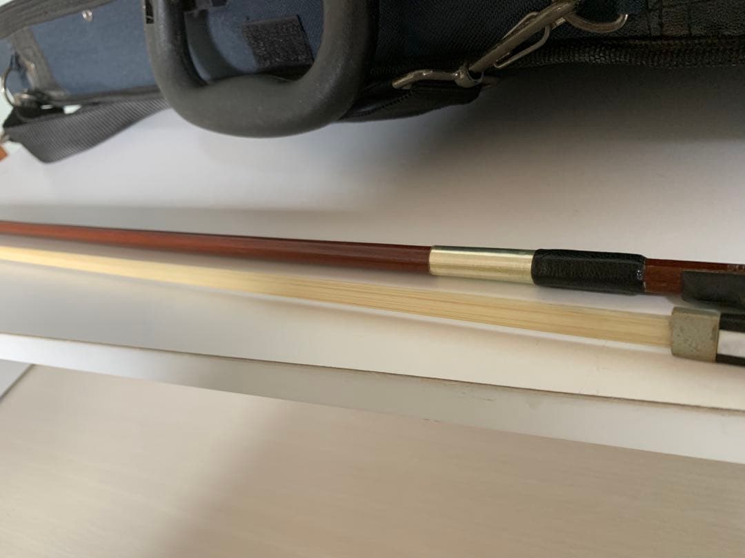 専用出品 SUZUKI バイオリン No200e 1/4 スズキ弓 肩当て 松脂