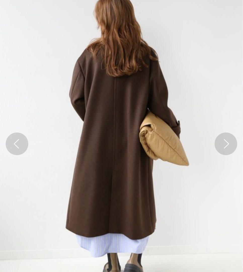 ウールビーバーステンカラーコート◆