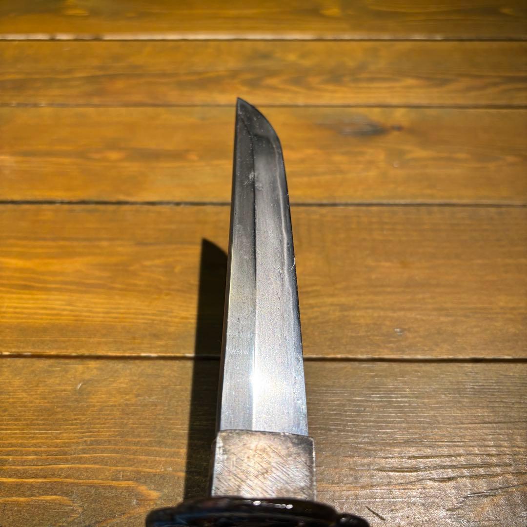 日本刀残欠クラフトナイフNo.79 播磨大掾藤原重高 切先