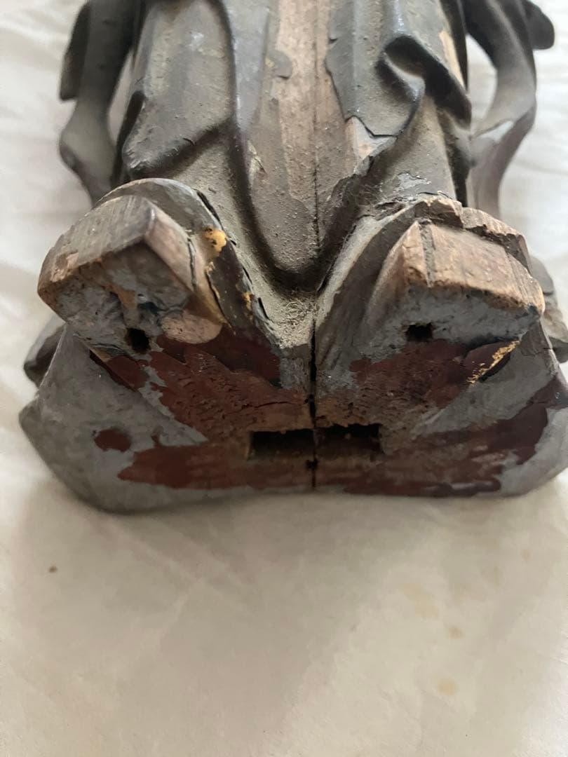 アンティーク　骨董　木彫　仏像　千手観音菩薩？　古美術