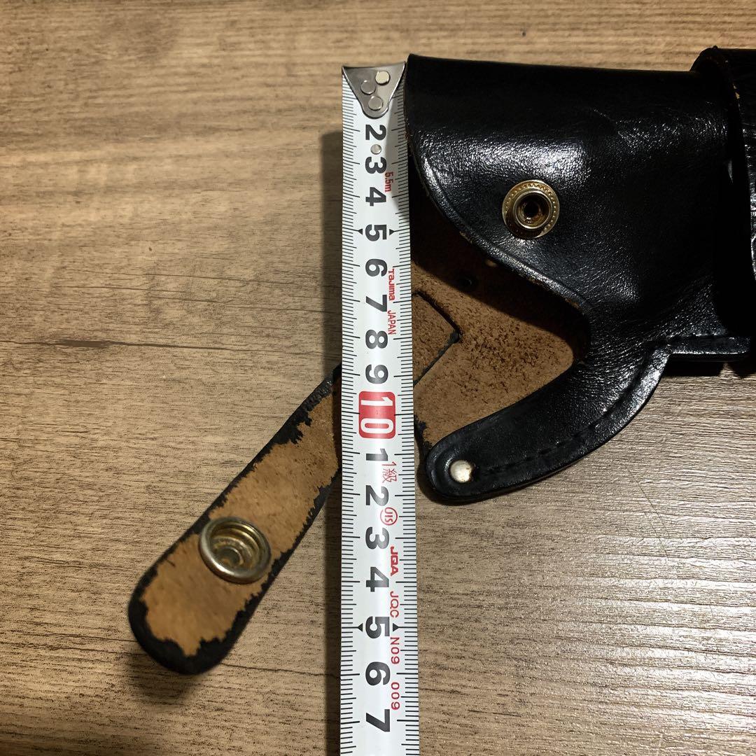 1980年代　国際産業　コクサイ　本革　ハンドガン用　レザーホルスター