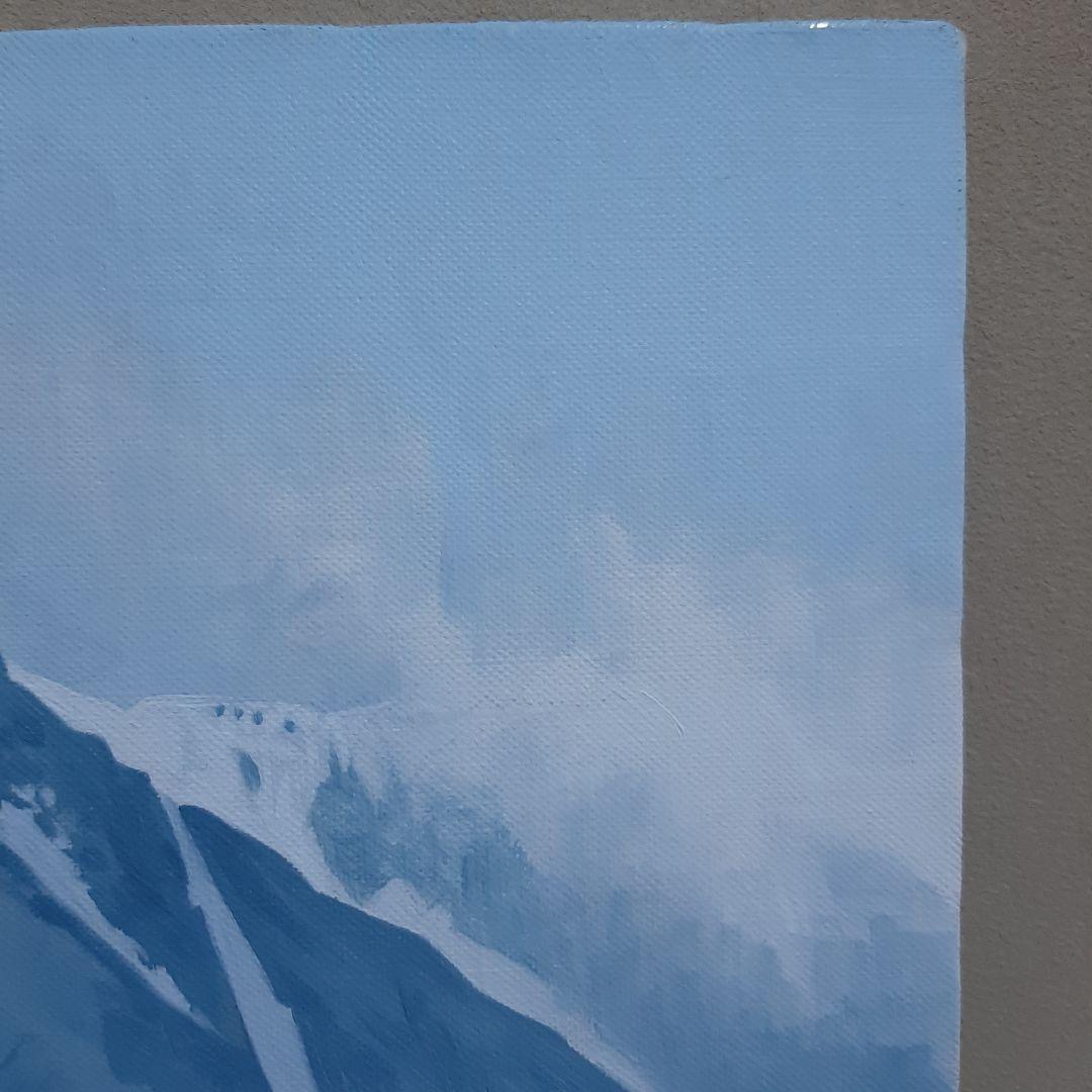 油彩画『風景』「悦」のサイン