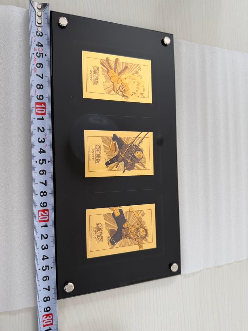 マ*ド様 世界限定50個　ONE PIECE 純金カード　3枚セット