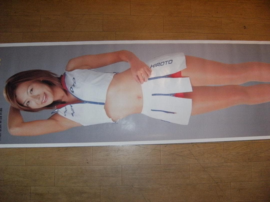 ニスモ ザナヴィ ヒロト キャンギャル レースクイーン 並松紀子 等身大ポスター