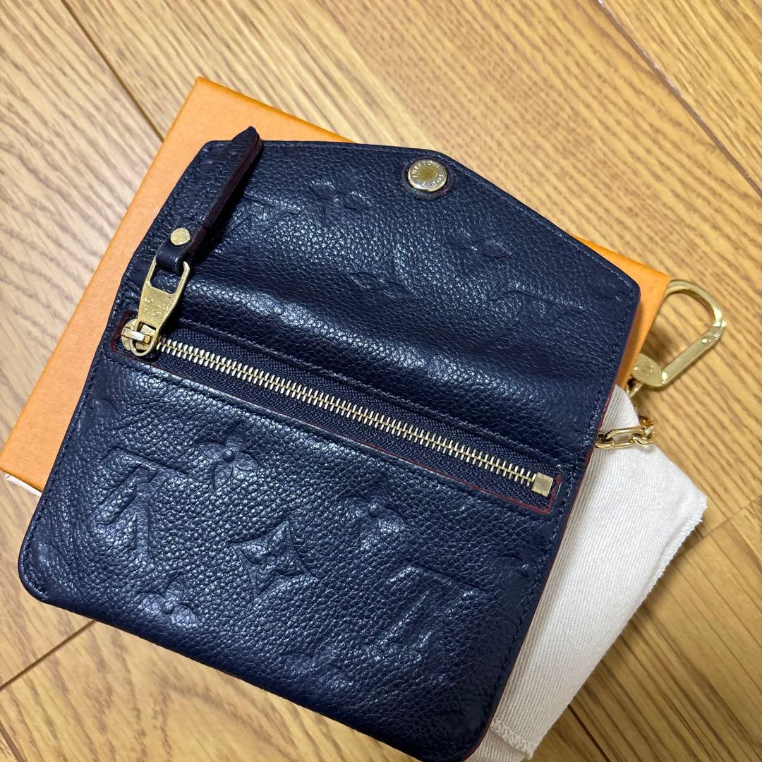 ◆美品◆ルイヴィトン ポシェット クレ モノグラム アンプラントマリーヌルージュ