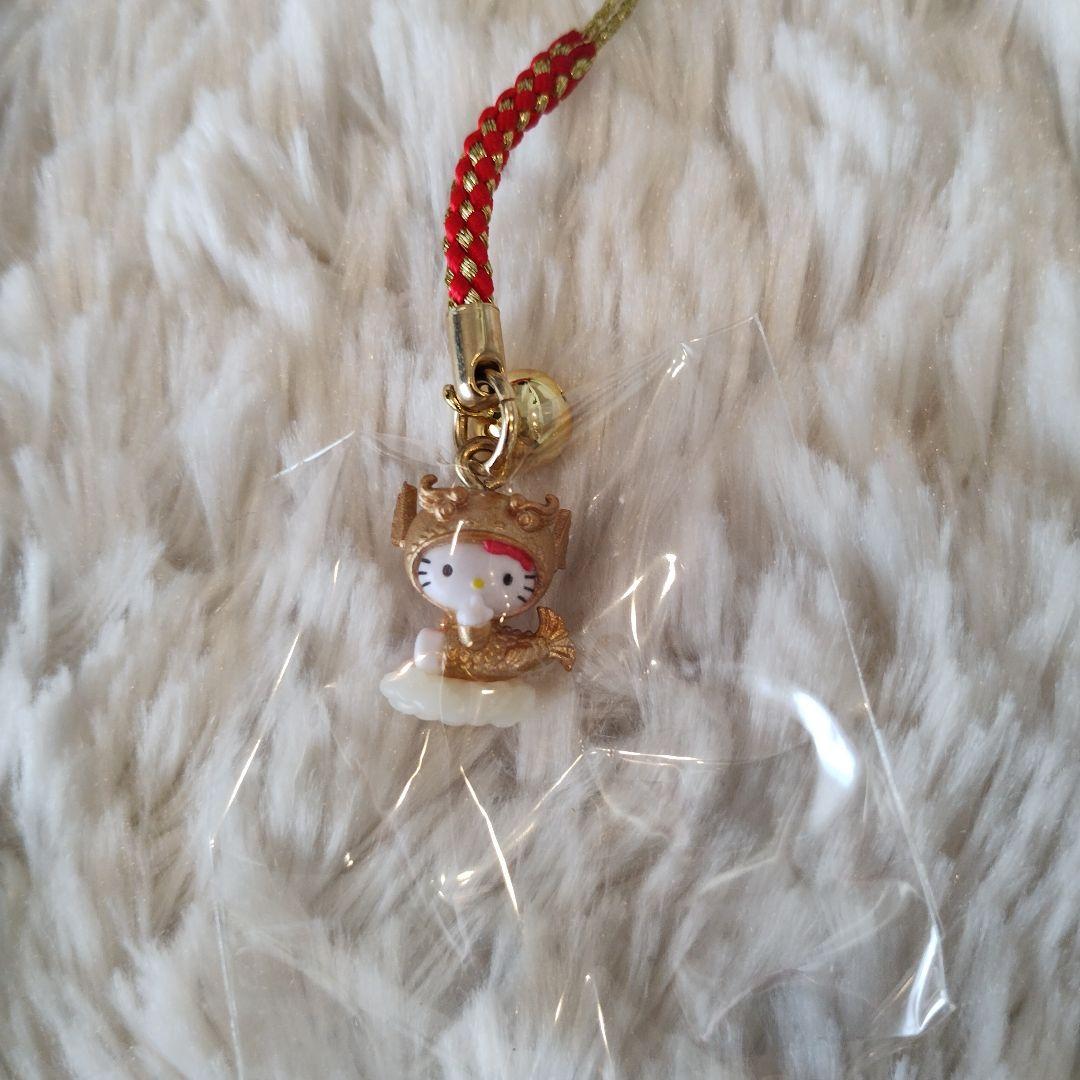 ご当地キティ 名古屋限定 金のしゃちほこ 根付けストラップ 希少 レア