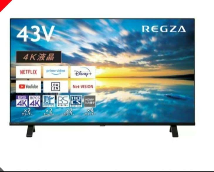『twien bee』さん専用REGZA 43V 43インチ 4K液晶テレビ