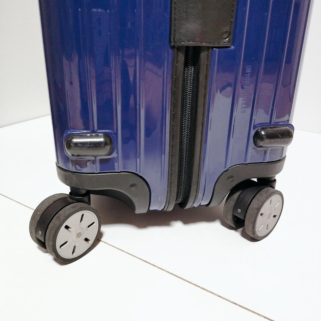 美品 RIMOWA リモワ サルサ4輪 877.70 TSAロック 軽量ネイビー