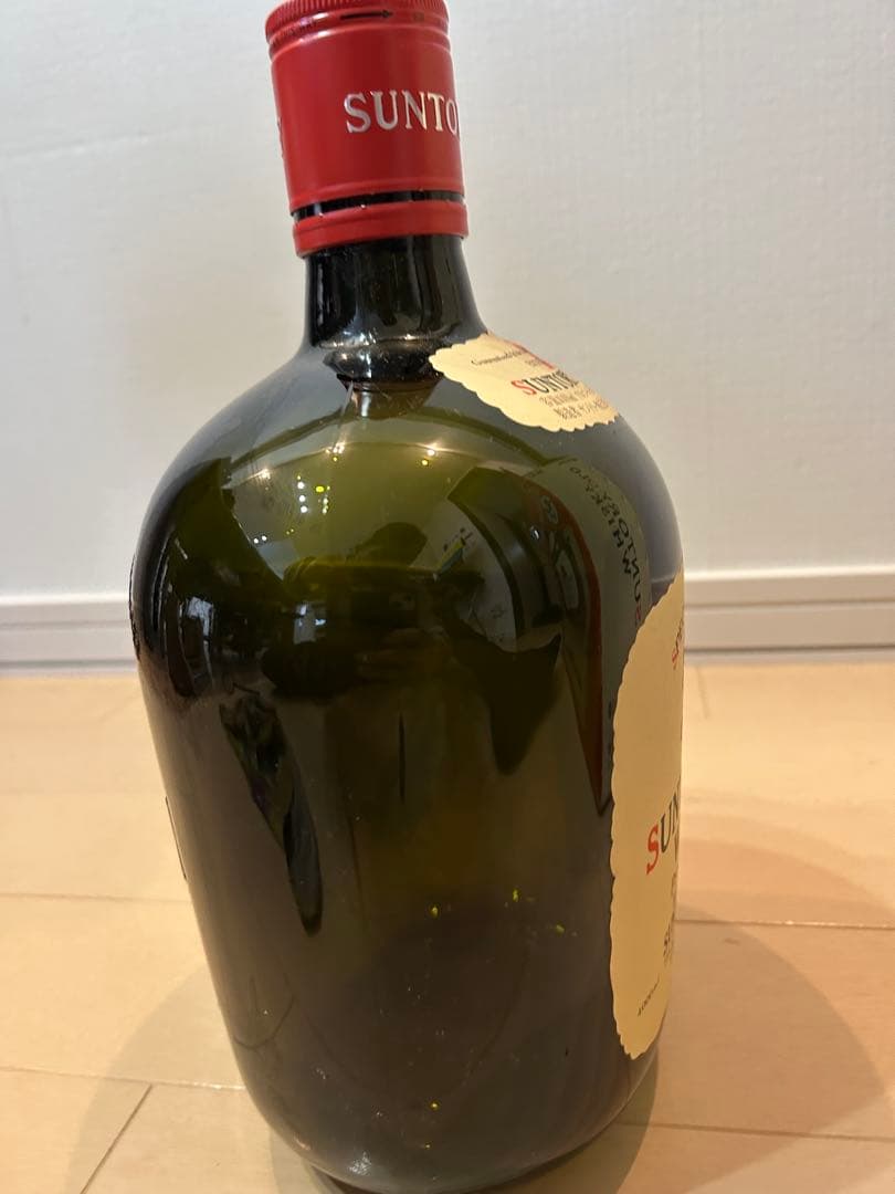 サントリーウイスキー　空瓶　４Ｌ箱付き