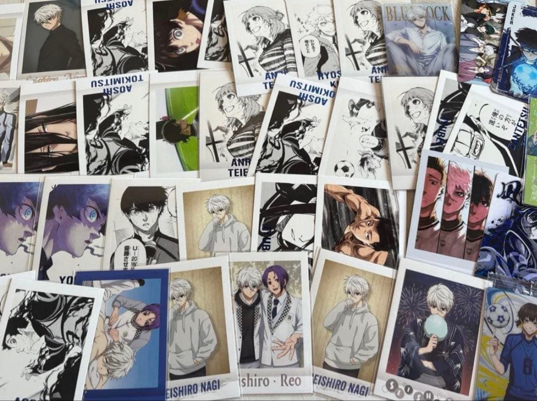 アニメグッズ ブルーロック　紙類　紙雑貨　大量　まとめ売り