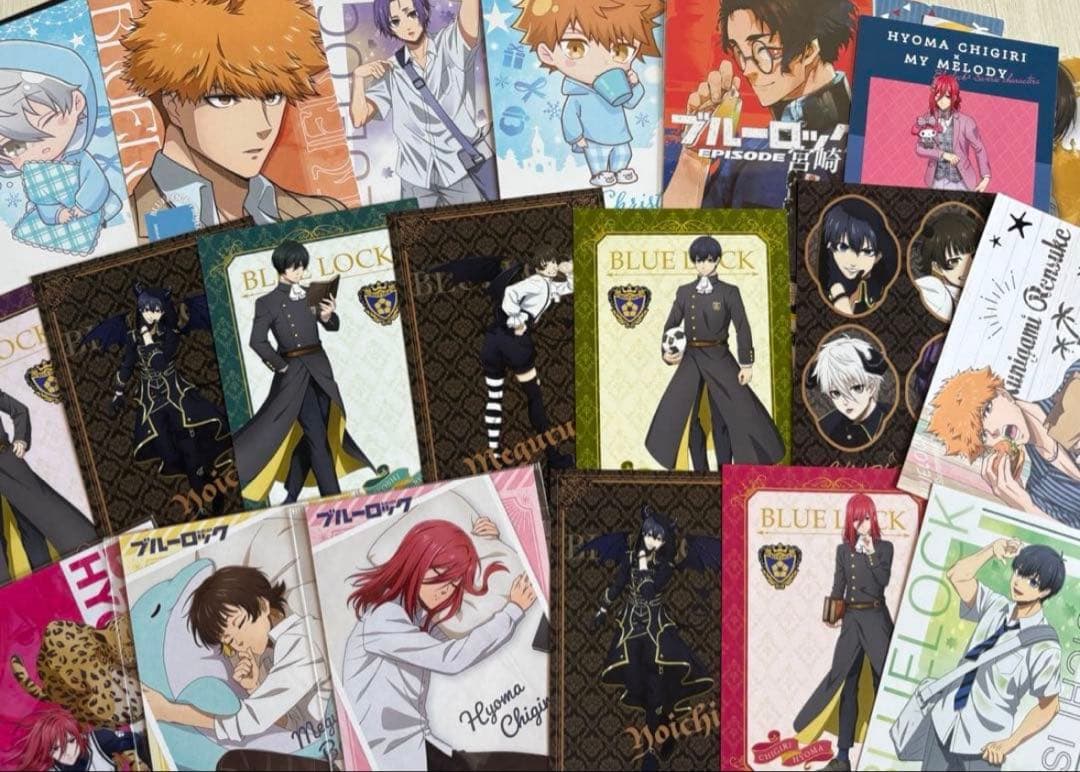 アニメグッズ ブルーロック　紙類　紙雑貨　大量　まとめ売り