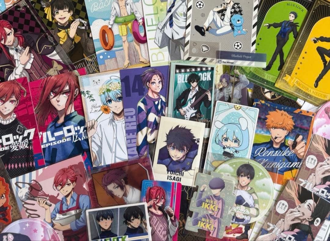 アニメグッズ ブルーロック　紙類　紙雑貨　大量　まとめ売り