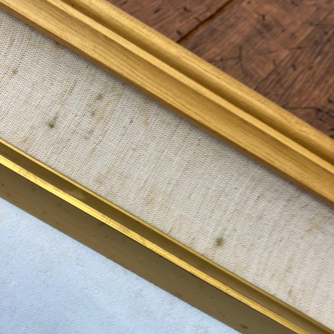 絵画 世界の名画 コロー ヴィル・ダブレー 大判 高級額装 複製画 木製フレーム