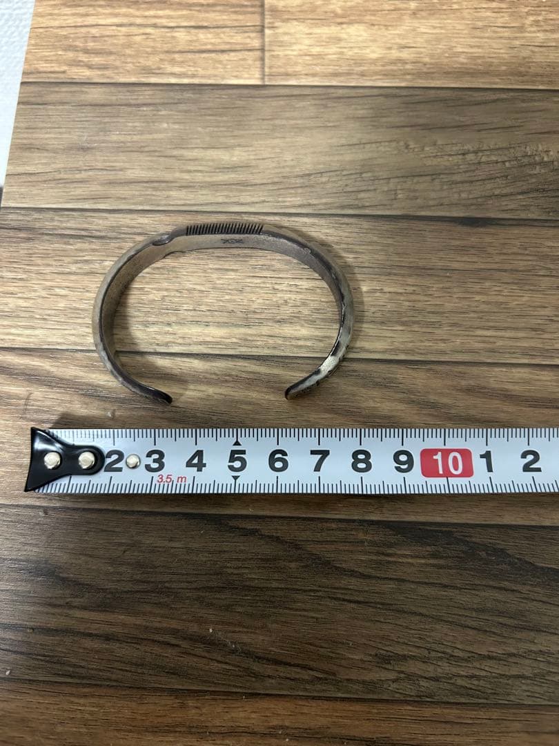 ノーバートペシュラカイ　シルバーバングル　インディアンジュエリー