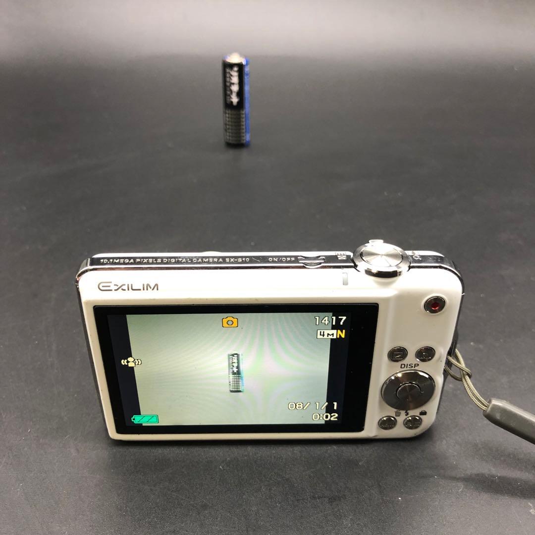 【動作確認済み】CASIO EXILIM EX-S10 コンパクトデジタルカメラ