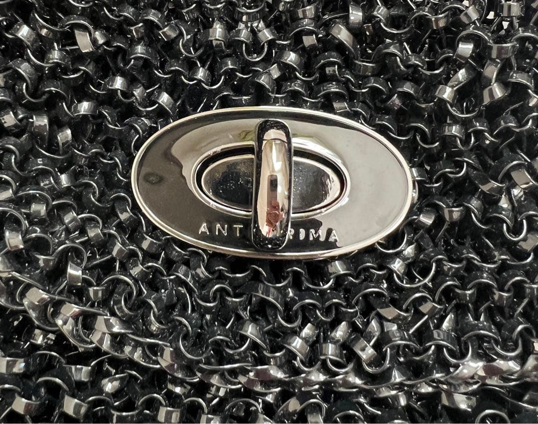 【専用】ANTEPRIMA ワイヤーバッグ NERO OPACO ターンロック