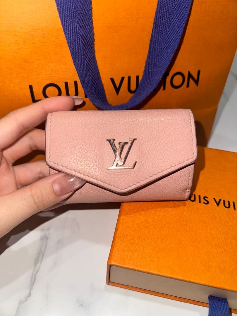 【値下げ不可】LOUIS VUITTON ピンク 三つ折り財布 ローズバレリーヌ