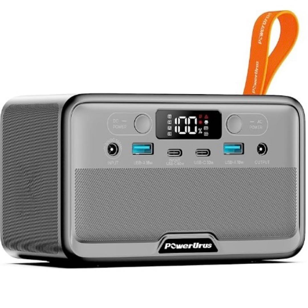 新品　ポータブル電源 89.6Wh 急速充電 Type-C搭載 キャンプ