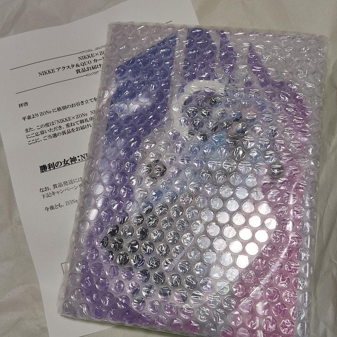 【当選品】 ナユタ アクリルスタンド NIKKE × ZONe ENERGY