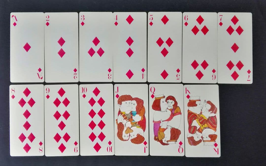 逸品　紳士服ブランド EDWARD'S　ノベルティグッズ　伊坂芳太良　トランプ