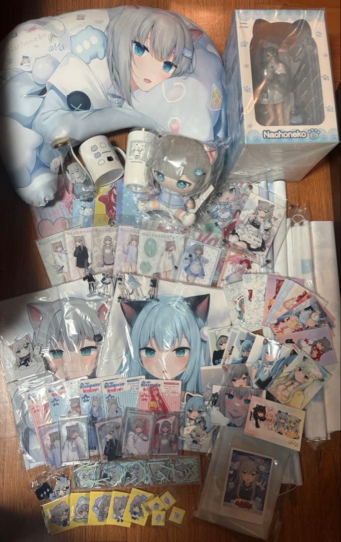 甘城なつき Nachoneko なちょ猫 猫羽 雫 グッズ　※個別写真もあります