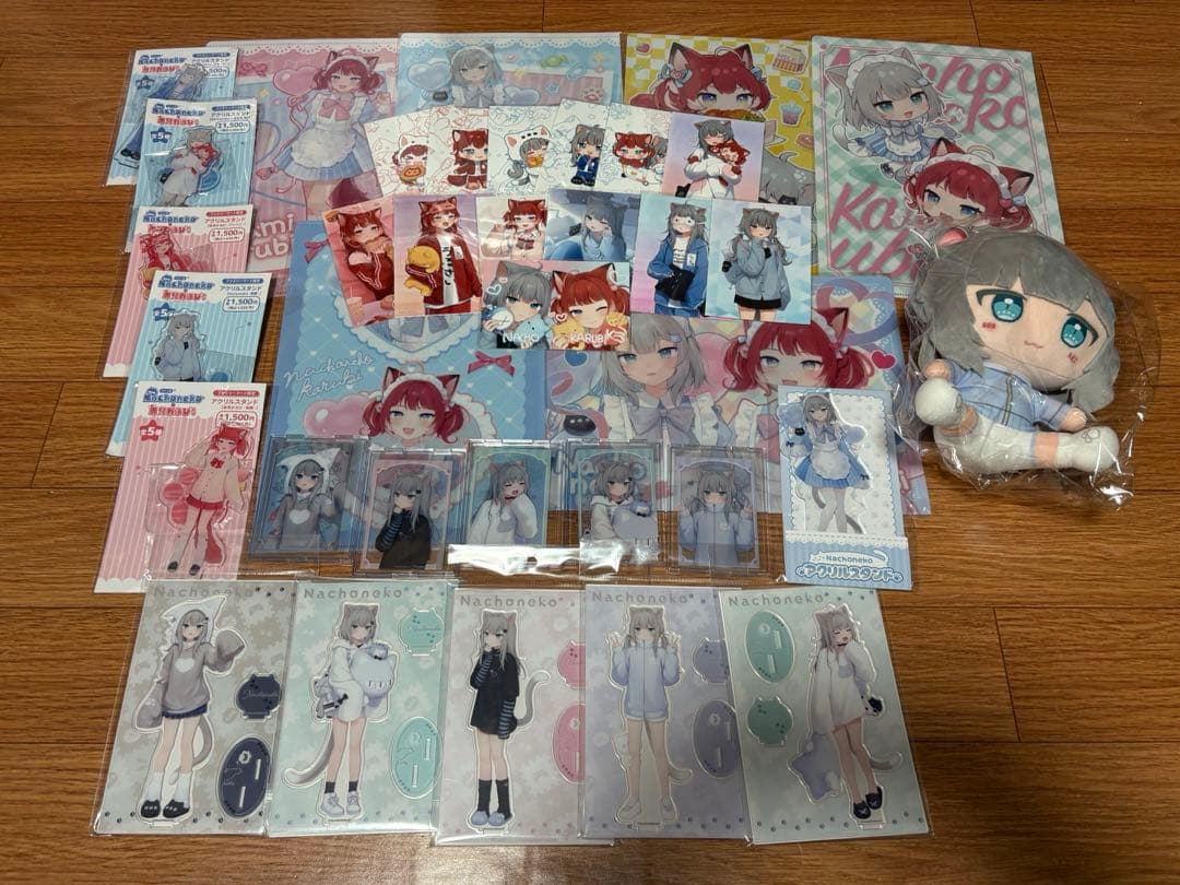 甘城なつき Nachoneko なちょ猫 猫羽 雫 グッズ　※個別写真もあります