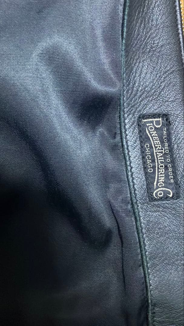 WARP AND WOOF ワープアンドウーフ Leather Jacket