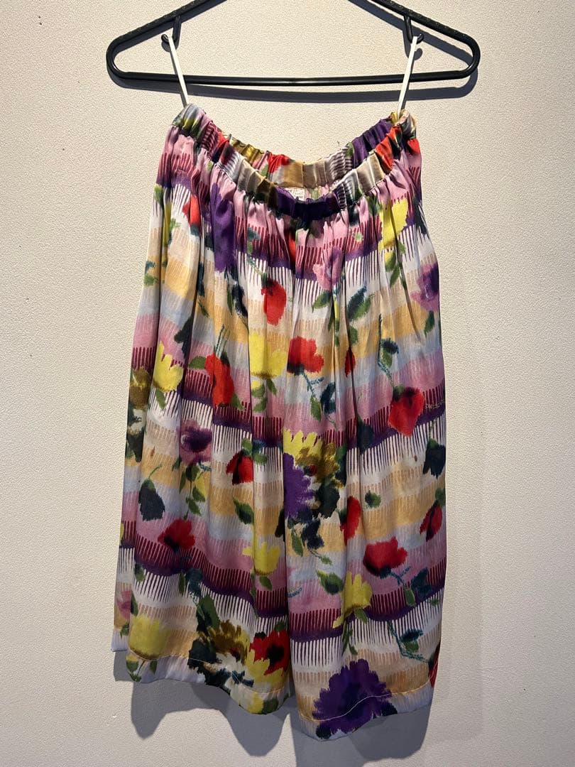 コム・デ・ギャルソンマルチカラー フレアスカート SS