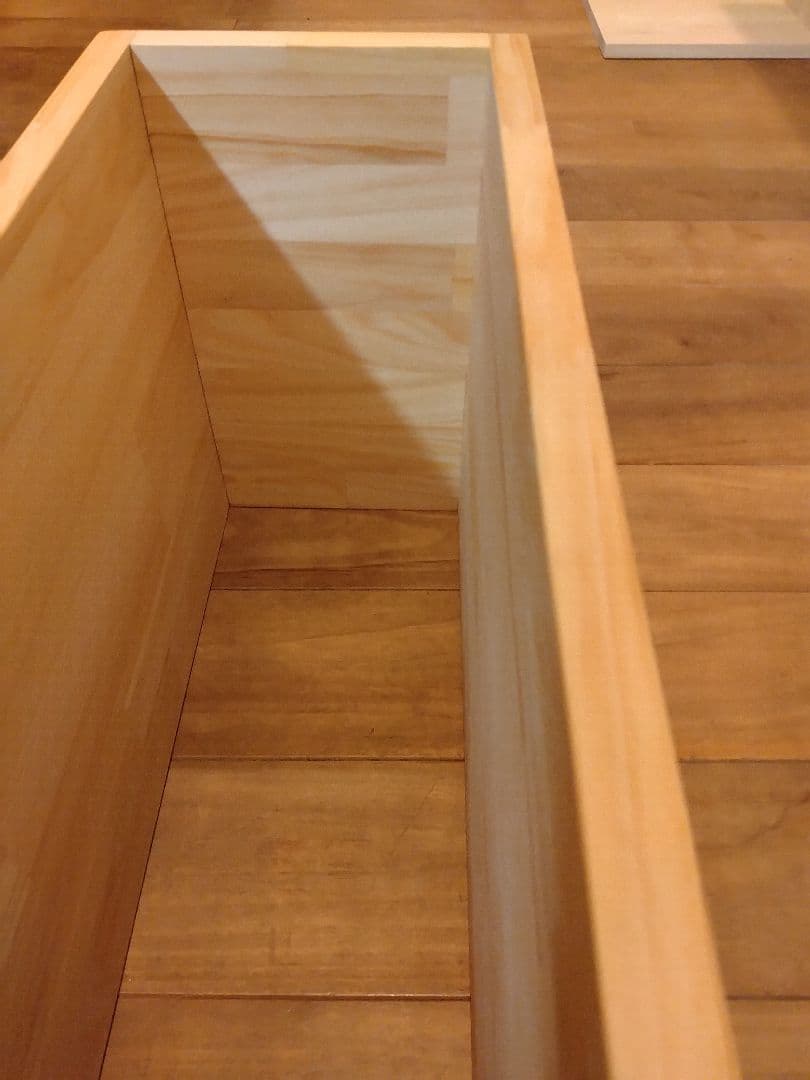 木製　ハンドメイド　オーダー　日の字　シェルフ　棚　水槽台　テレビ台アクアラック