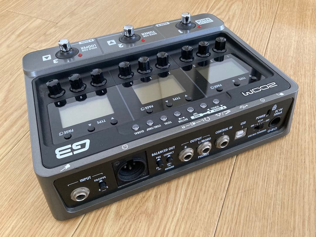 Zoom G3 ギターエフェクター